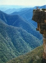 Bush walking in the National park