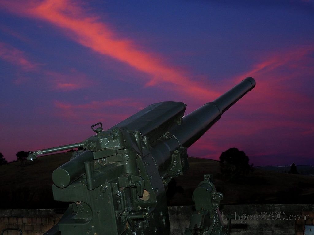 World War Two gun emplacements South Bowenfels - at Lithgow Gun Placements - Photo by Lithgow2790.com