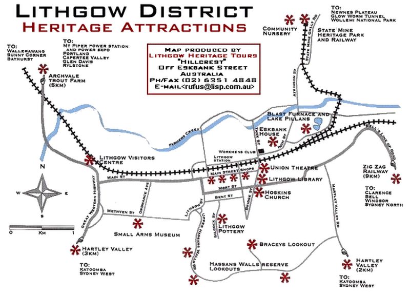 Lithgow District Heritage Attractions